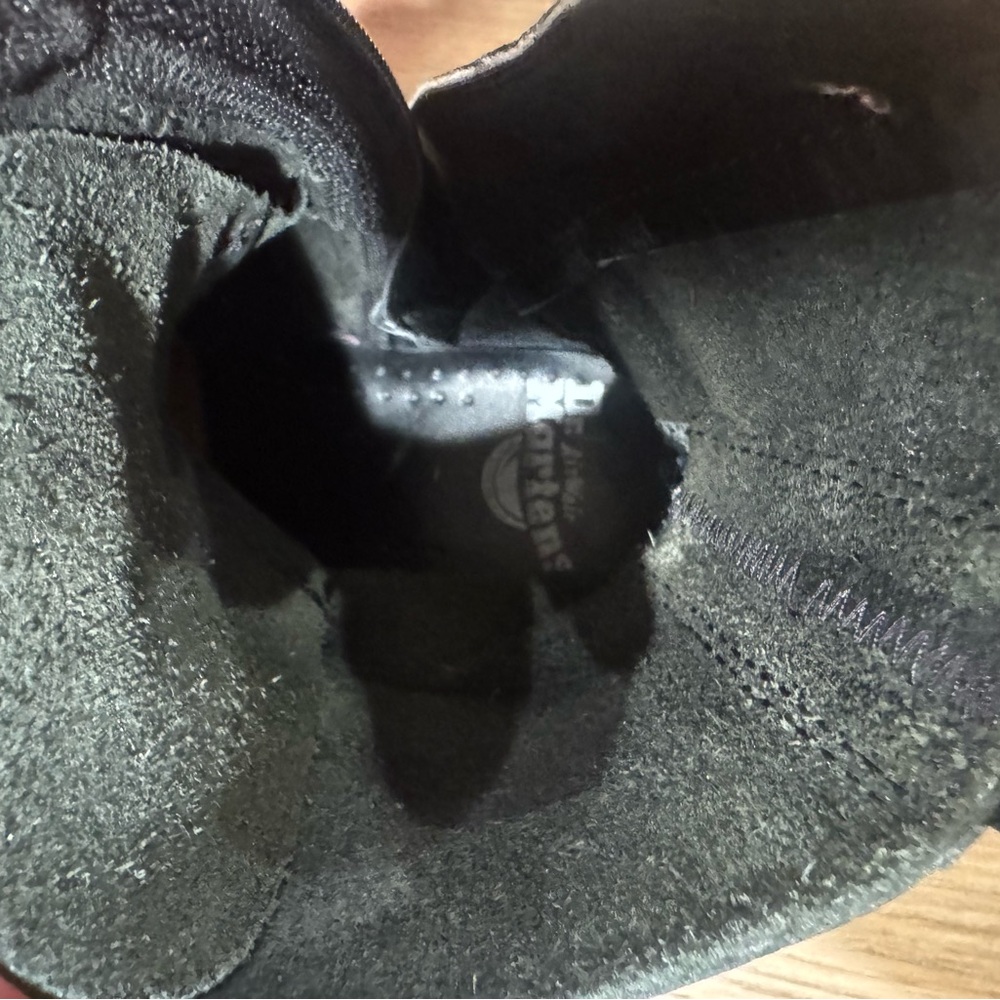 DR. MARTENS JADON BOOTS BLACK LEATHER WOMEN'S Size US 5/ EU 36/ UK 3 - Picture 4 of 8